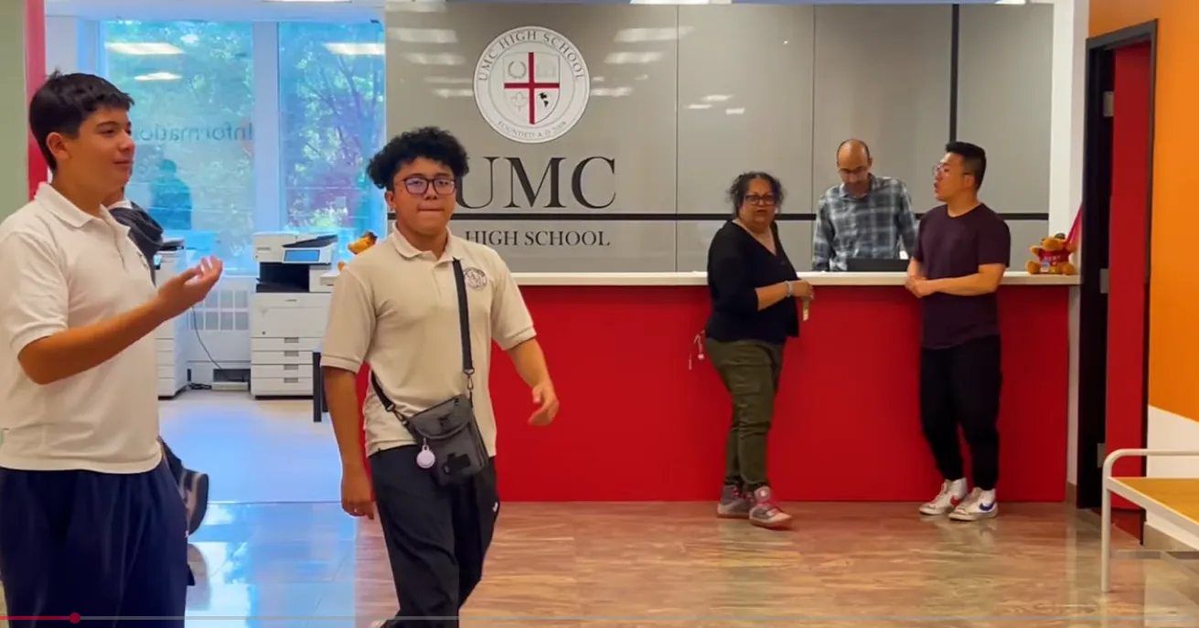 UMC 고등학교 학습 공간